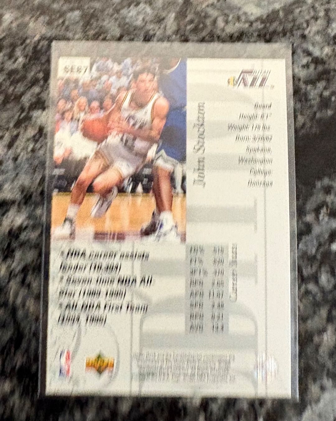 Nba Carte collezionabili: NBA John Stockton Upper Deck PremiumCollection Card – Nuovo (secondo la descrizione) da Muttenz venduto da joba23 1