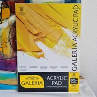 Winsor & Newton Galeria Acrylic Papier, 10 Blatt, 300gsm,