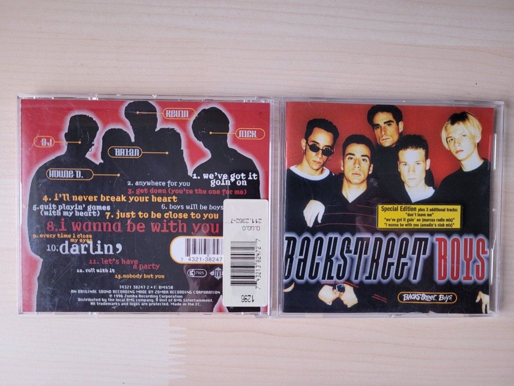 CD Backstreet Boys Backstreets Boys, 1996 Kaufen auf Ricardo