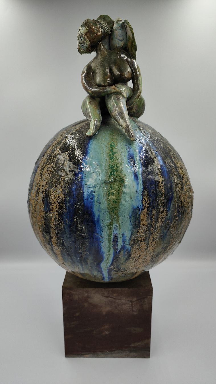 Skulpturen & Statuen: Keramik Edith Corrieri Tessin 2007 – Gebraucht aus Basel von regnam