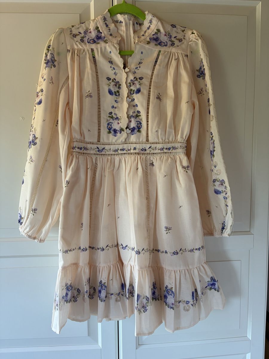 Vestiti: Floral Linen Blend Dress – Nuovo (secondo la descrizione) da St.Josefen venduto da lop_lh8d 4