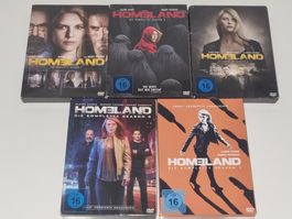DVD: Homeland - Die kompletten Staffeln 3-7 auf 24 Discs