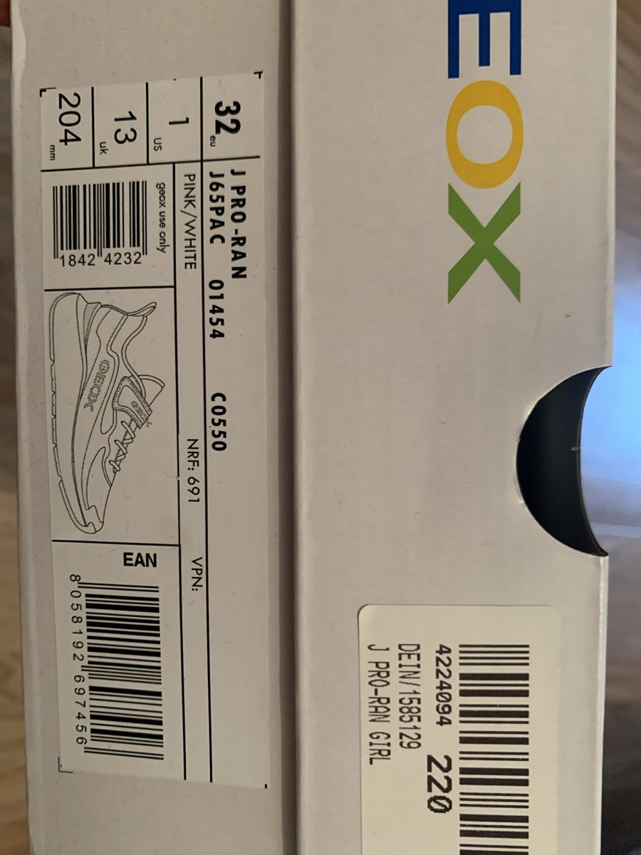 Geox Schuhe für Mädchen: Scarpe GEOX mis. 32 nuove – Neu und originalverpackt aus Airolo von Truzz 2