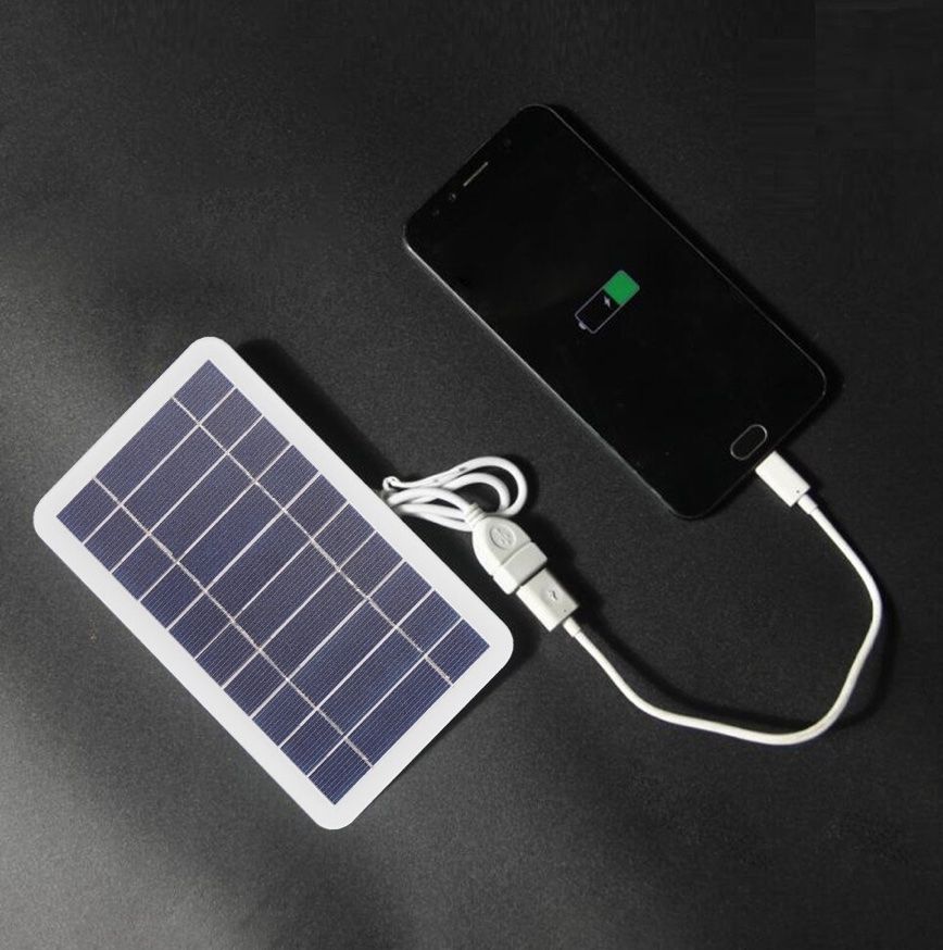 Dispositivi a energia solare: Solar Panel mit USB-Anschluss - Ladegerät – Nuovo (secondo la descrizione) da Basel venduto da Kunterbunt12 6