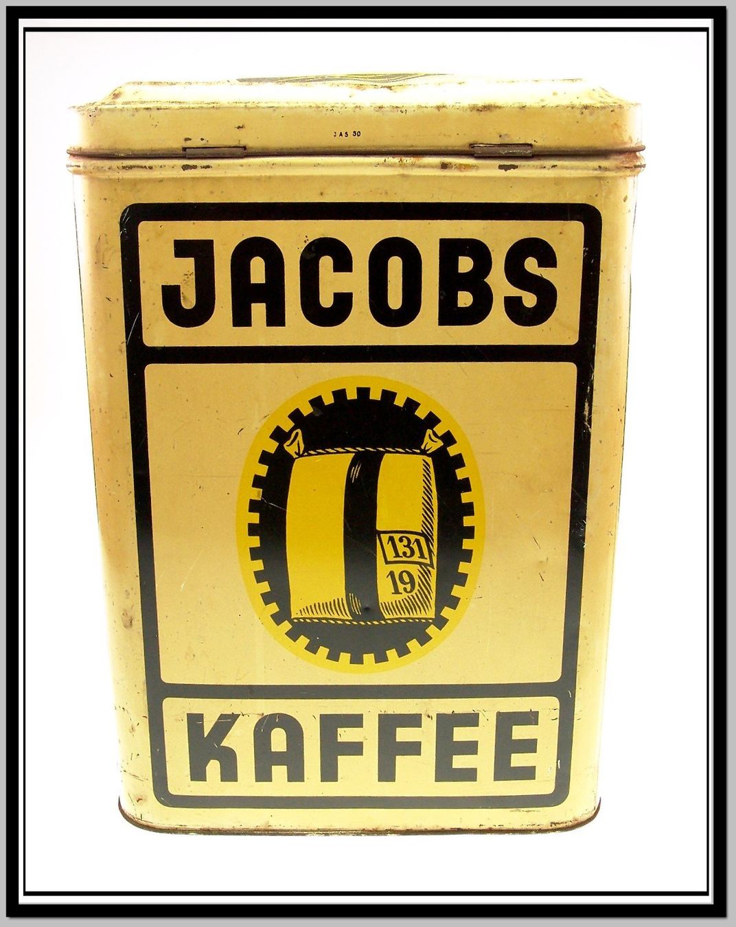 Dosen: Jacobs Kaffee Tante Emma Lädeli Büchse/Blechdose mit Deckel – Gebraucht aus Langenthal von Antik_Huesli