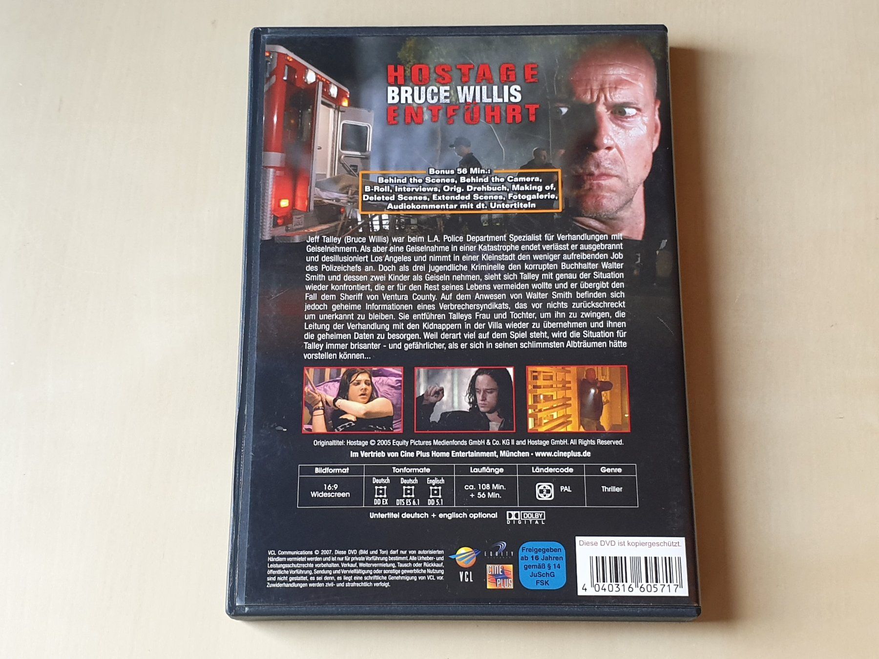 Alle DVDs: Hostage Entführt – Gebraucht aus Stansstad von collectorsshop 1