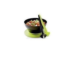 Eleganzia - Schüssel, 4.6 l, mit Salatbesteck *Tupperware*
