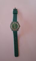Esprit Damen Armbanduhr "Play Glam", grün, Glitzer