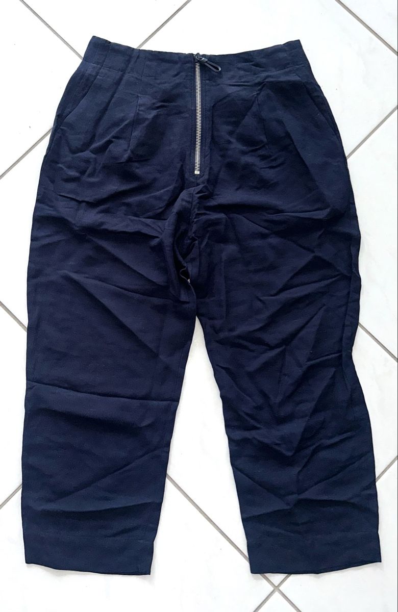 Sandro Pantaloni: SANDRO HOSE GR. 38 (FR 42) Leinen – Usato da Unteraegeri venduto da MH203 2