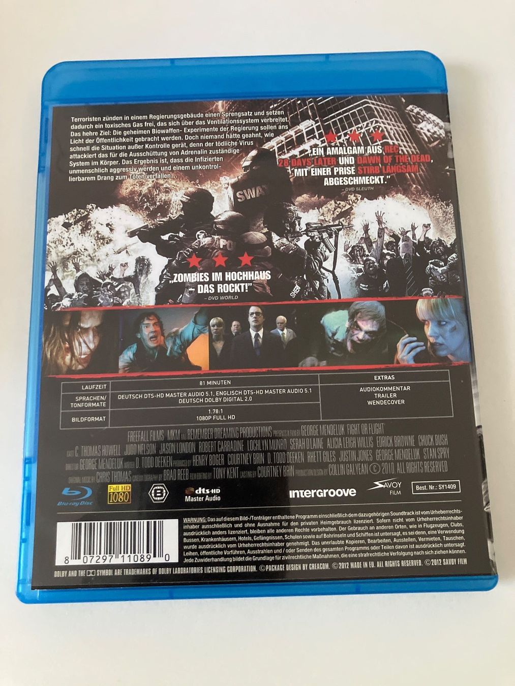 Tutti i DVDs: Zombie: The Terror Experiment [Blu-ray] – Usato da Arbon venduto da Sugofresser 1