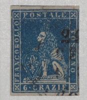 Briefmarke Italien / Toskana