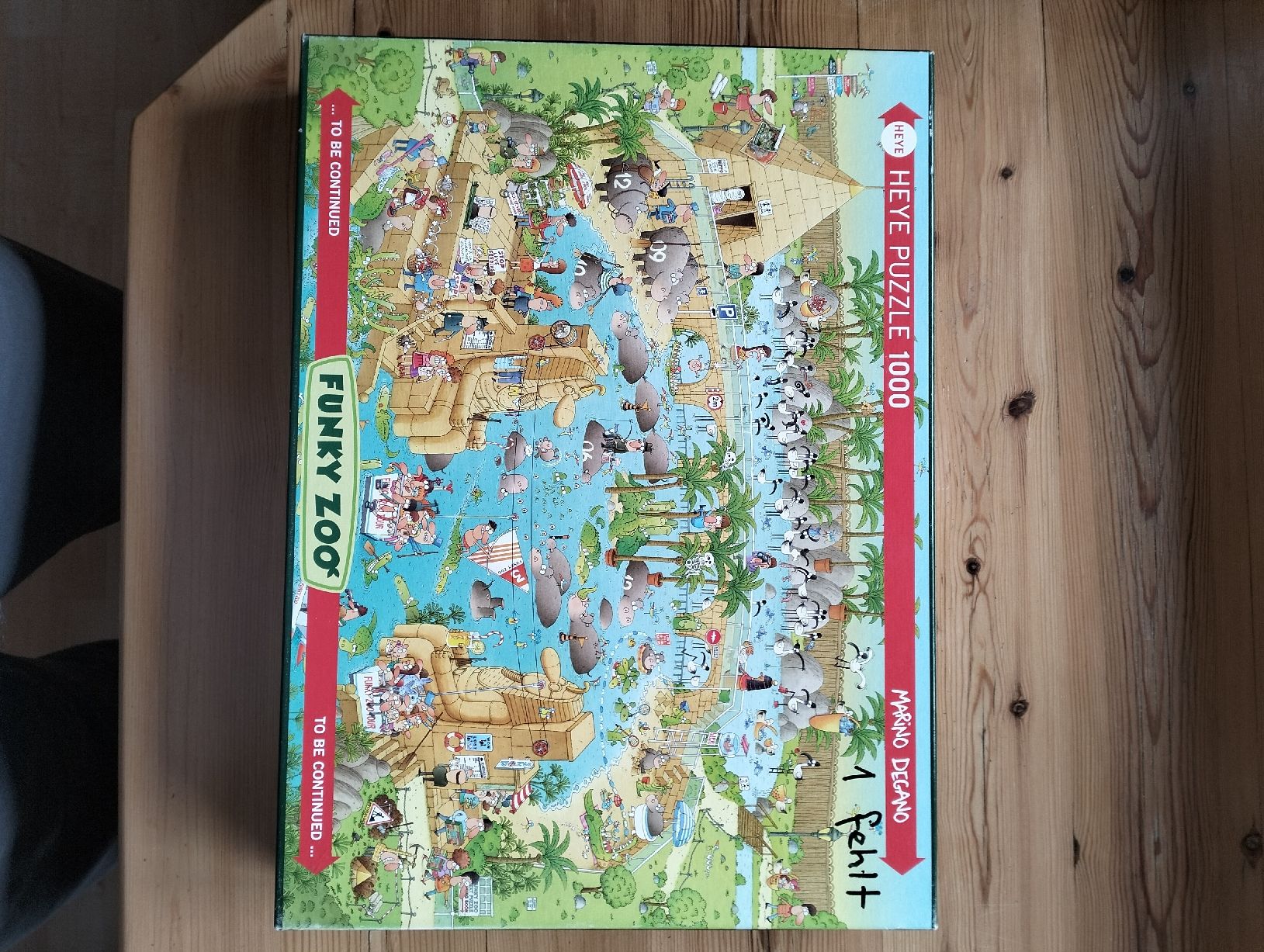 Puzzle: 2 Puzzle. -  1997 Teile von 2000 vorhanden! – Usato da Termen venduto da Zofingia01 2