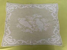Tapis de table crochet