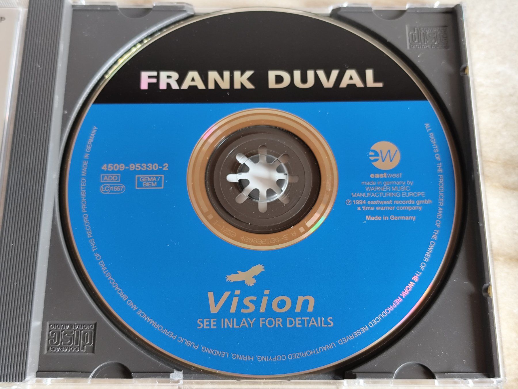 CD: FRANK DUVAL - BITTE LASST DIE BLUMEN LEBEN - Teldec 1986 – Usato da Ermenswil venduto da easyric 2