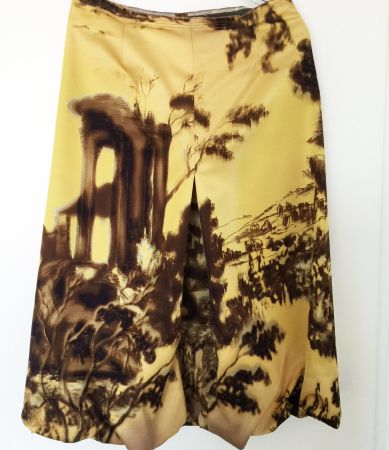 PRADA Vintage Rock Seide/Wolle, Gr. 34-36, NEU