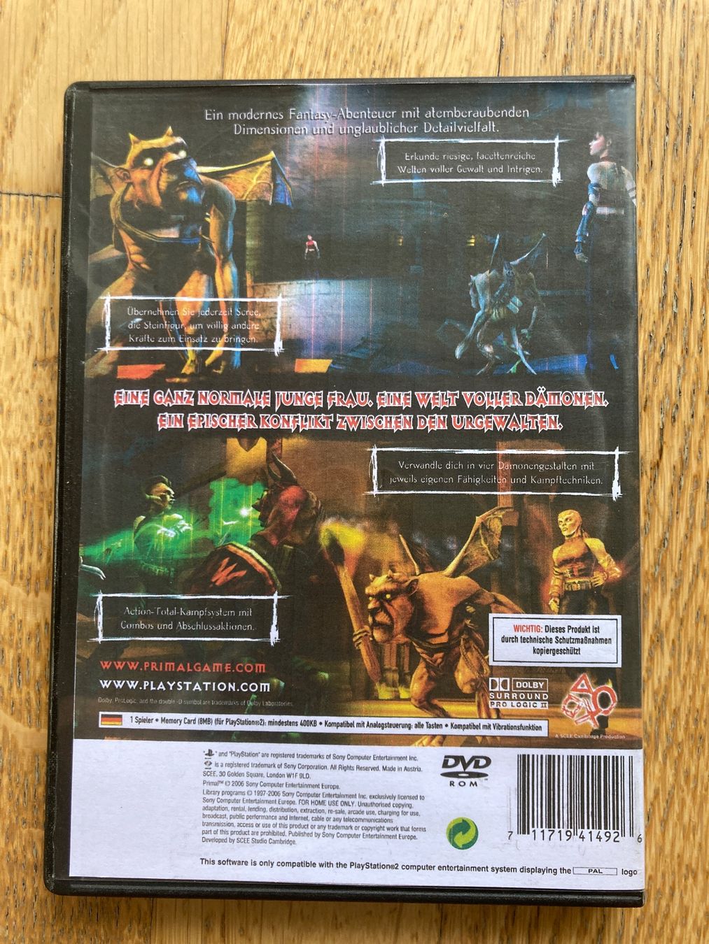 Spiele: PS2 Spiel - Primal – Gebraucht aus Anglikon von pap_8k9v 1