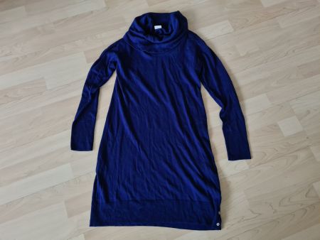 Strickkleid blau von Esprit, Gr. M