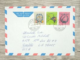 TR68 Enveloppe + Timbre Suisse 1980