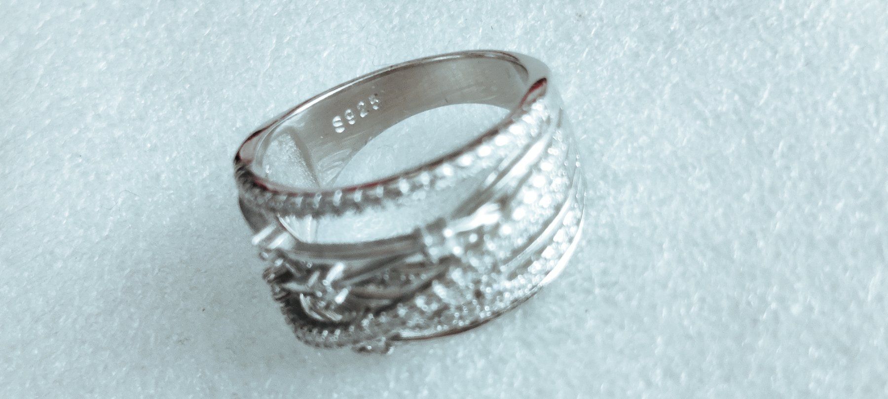 Ringe: Damenring echt Silber 925 mit schöne Stein – Gebraucht aus Zürich von sendbad 4