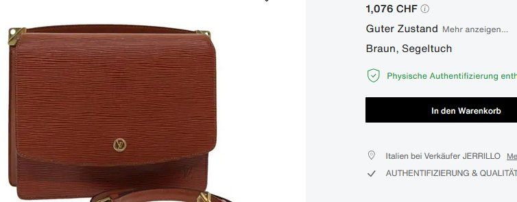 Louis Vuitton Borse da donna: Louis Vuitton Grenelle Tasche / sac – Usato da Collonges venduto da Auganien 9