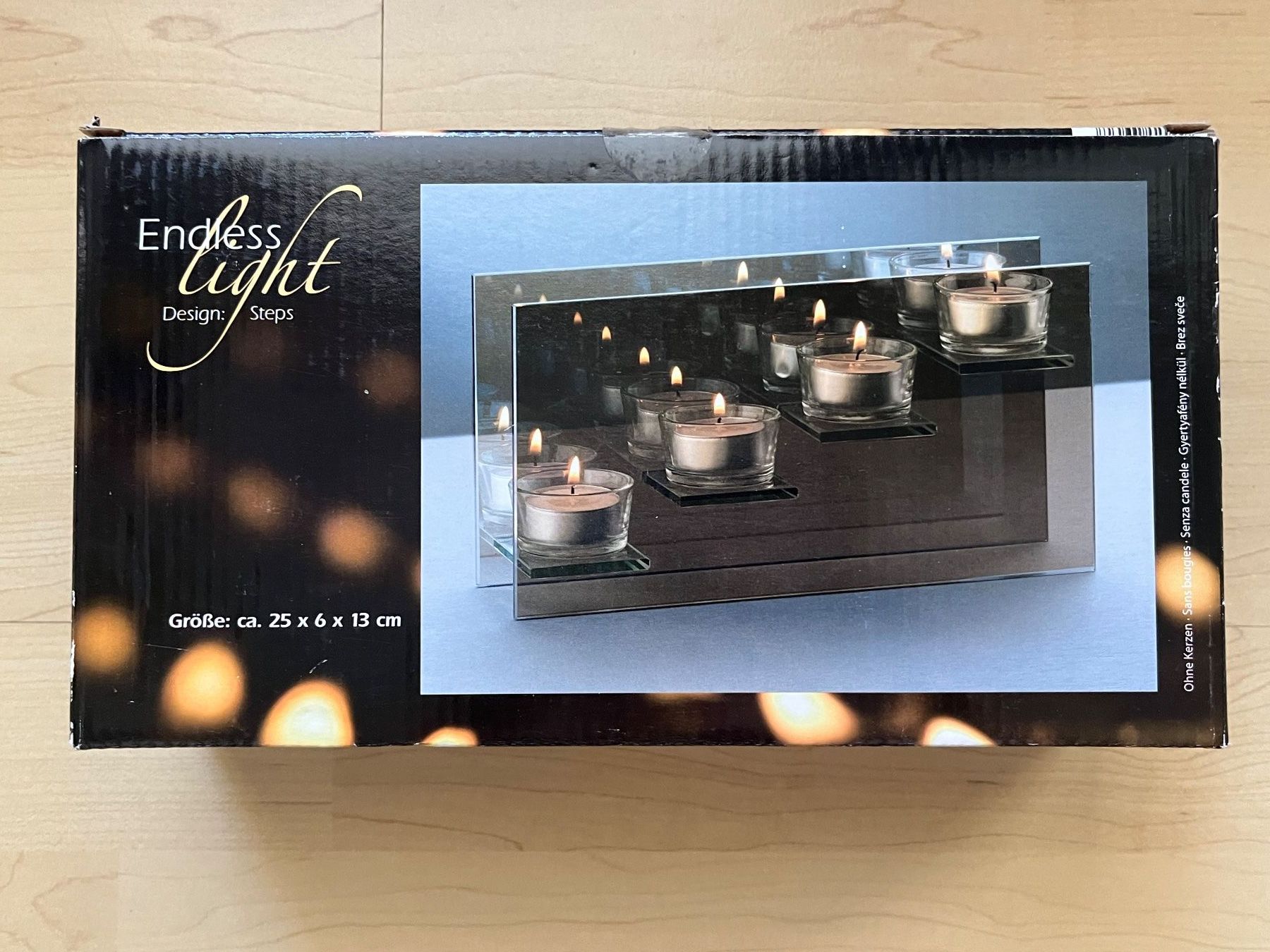 Portacandele: Teelichthalter Endless Light – Usato da Zürich venduto da Gurkis