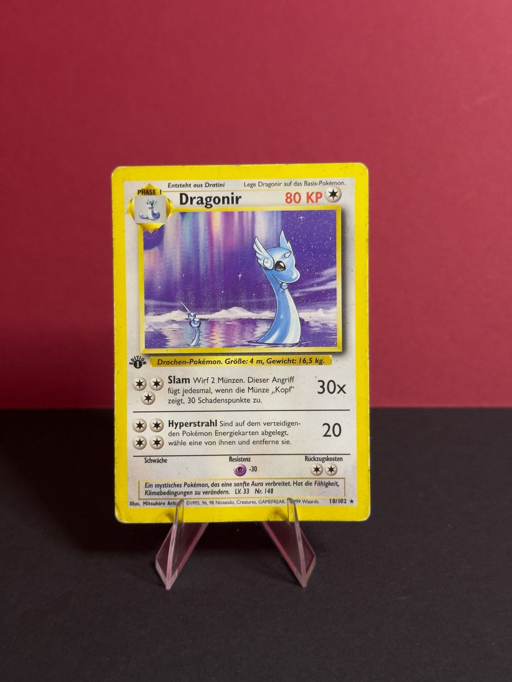 Pokémon Carte collezionabili: Dragonair #18 Pokémon First Edition Base Set – Usato da Cham venduto da JCollects