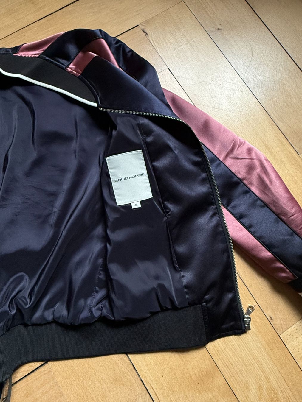 Vestes: SOLID HOMME - Bomberjacke mit Rücken-Patches 46 – D'occasion à Zürich par Diazaio 3