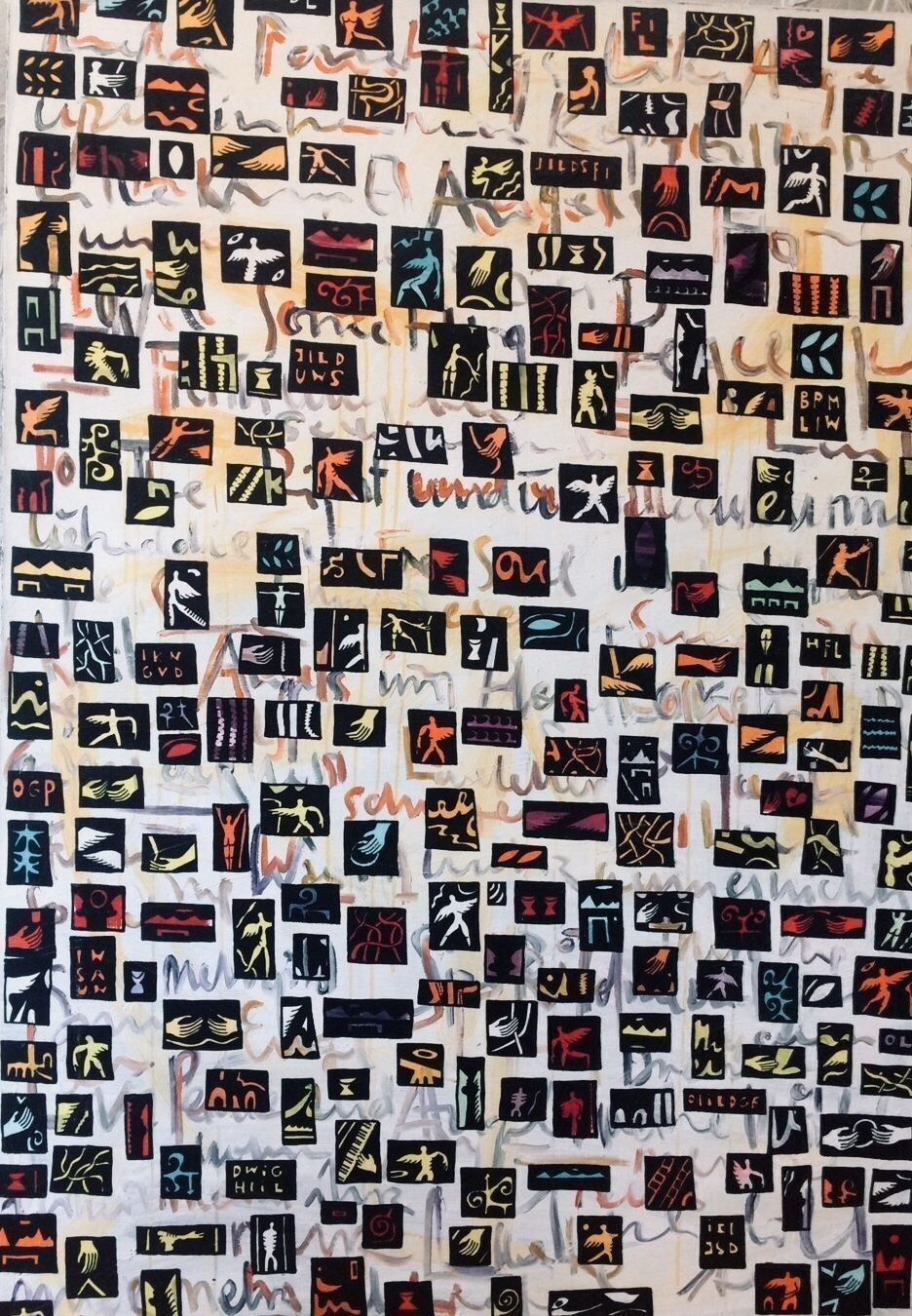 Dipinti: Grosses Acrylbild 140x100cm – Nuovo (secondo la descrizione) da Zürich venduto da cyberbliss