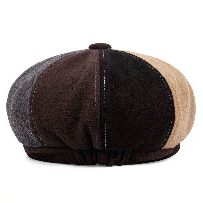 Hüte, Mützen & Caps: Gavroche Patchwork Baskenmütze - Béret patchwork gavroche – Neu und originalverpackt aus Lausanne von FASHION-WORLD-SHOP 1