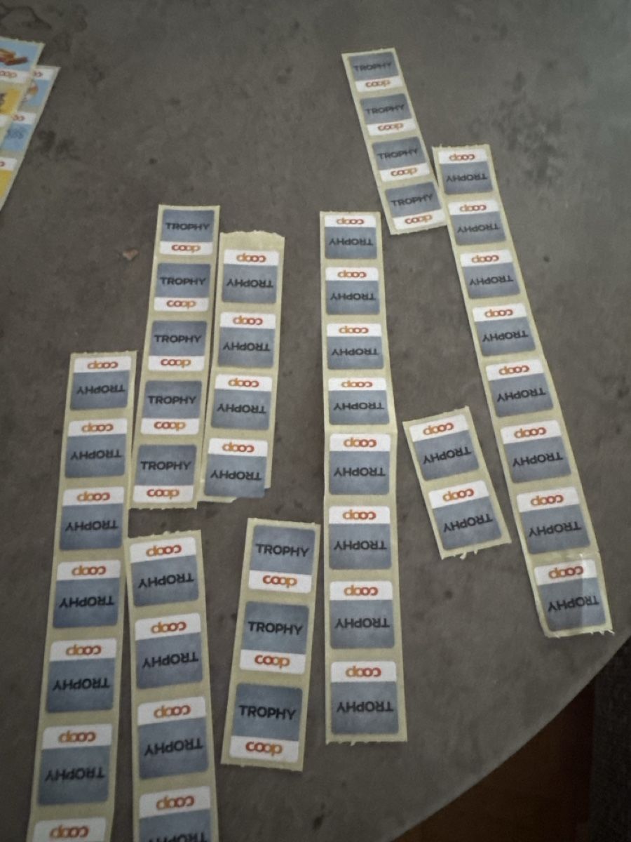Coop Sammelmarken & -punkte: Coop Trophy Sticker Sammlung  45 Stück – Neu (gemäss Beschreibung) aus Wettswil von GP_18