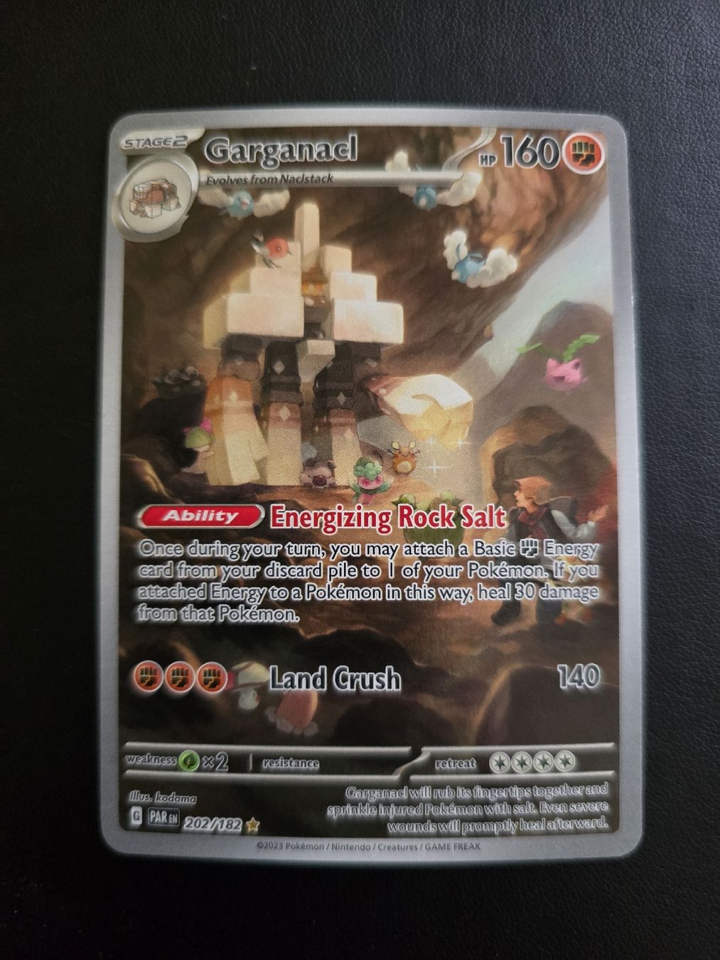 Pokémon Carte collezionabili: Carte Pokémon Garganacl excellent état – Nuovo (secondo la descrizione) da Cointrin venduto da PokeAku