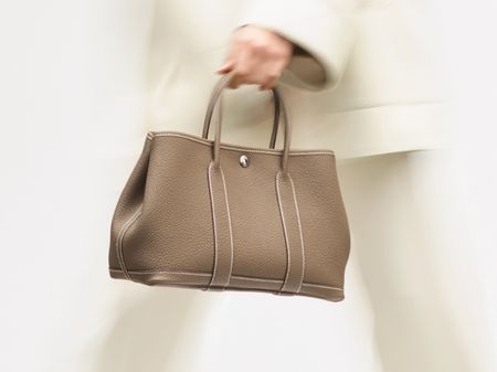 Orig. Hermes Garden Party 30 etoupe PHW NEU full set