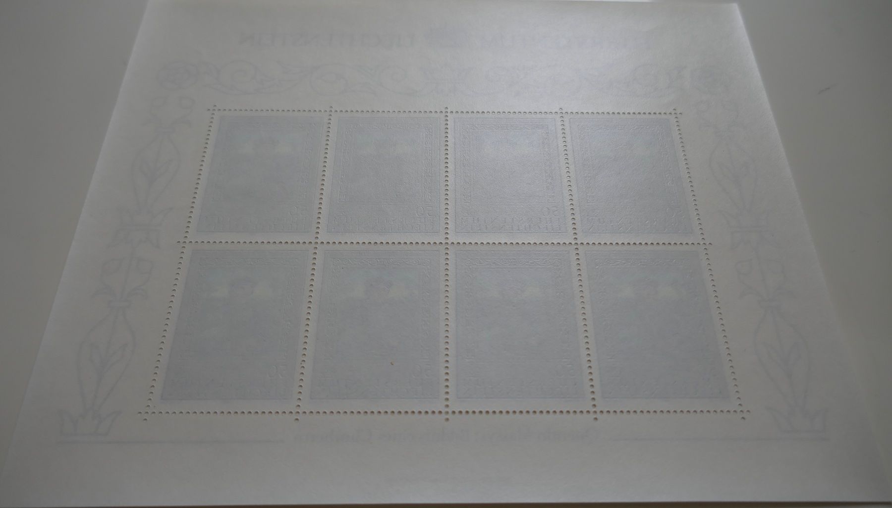 Tous les timbres: Fl Kleinbogen Satz 1985 Gemälde postfrisch** – Neuf (Voir description) à Möhlin par PHILABARTIS 2