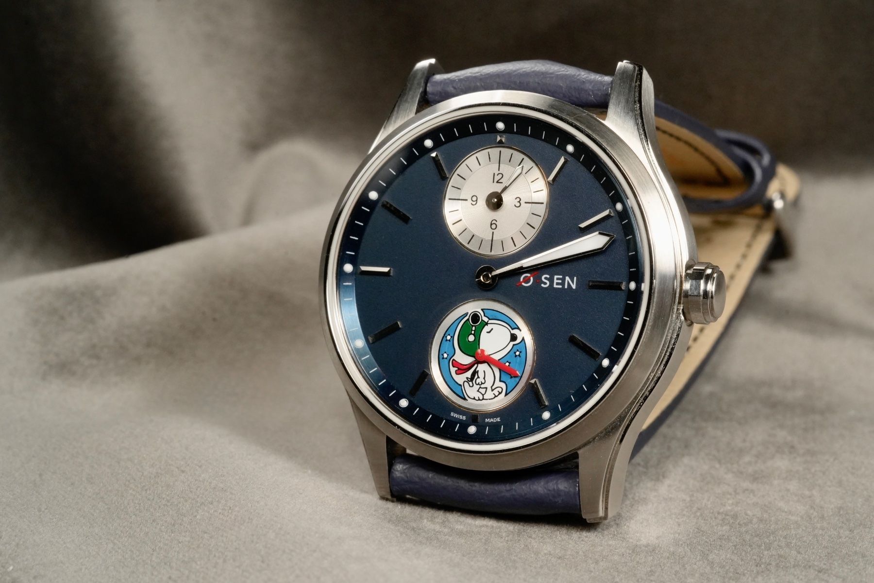 Orologi: 0-Sen - Snoopy Regulator One-Off Automatic Steel Uhr – Usato da Morcote venduto da chronoservice 3