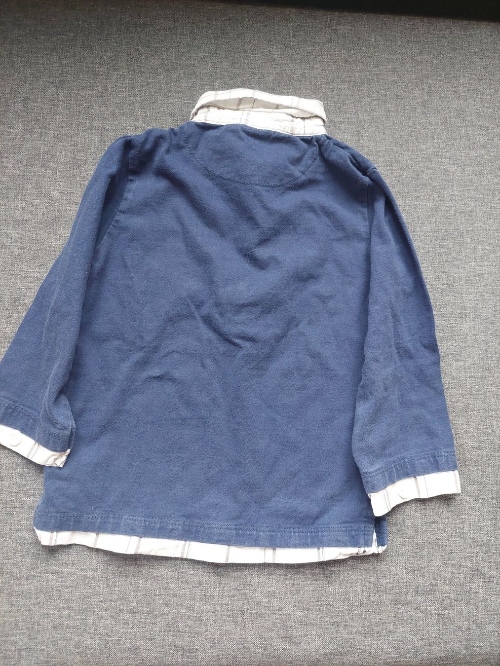 Hemden, T-Shirts & Polos: Langes Poloshirt Grösse 98  Blau / Motorrad – Gebraucht aus Beckenried von Havacola 4