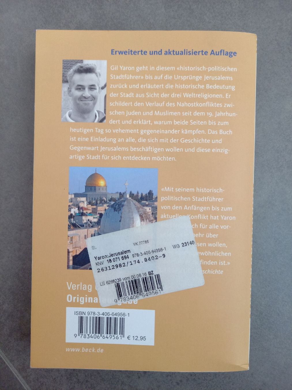 Libri: Jerusalem - Gil Yaron – Usato da Steinhausen venduto da Pharo2011 1