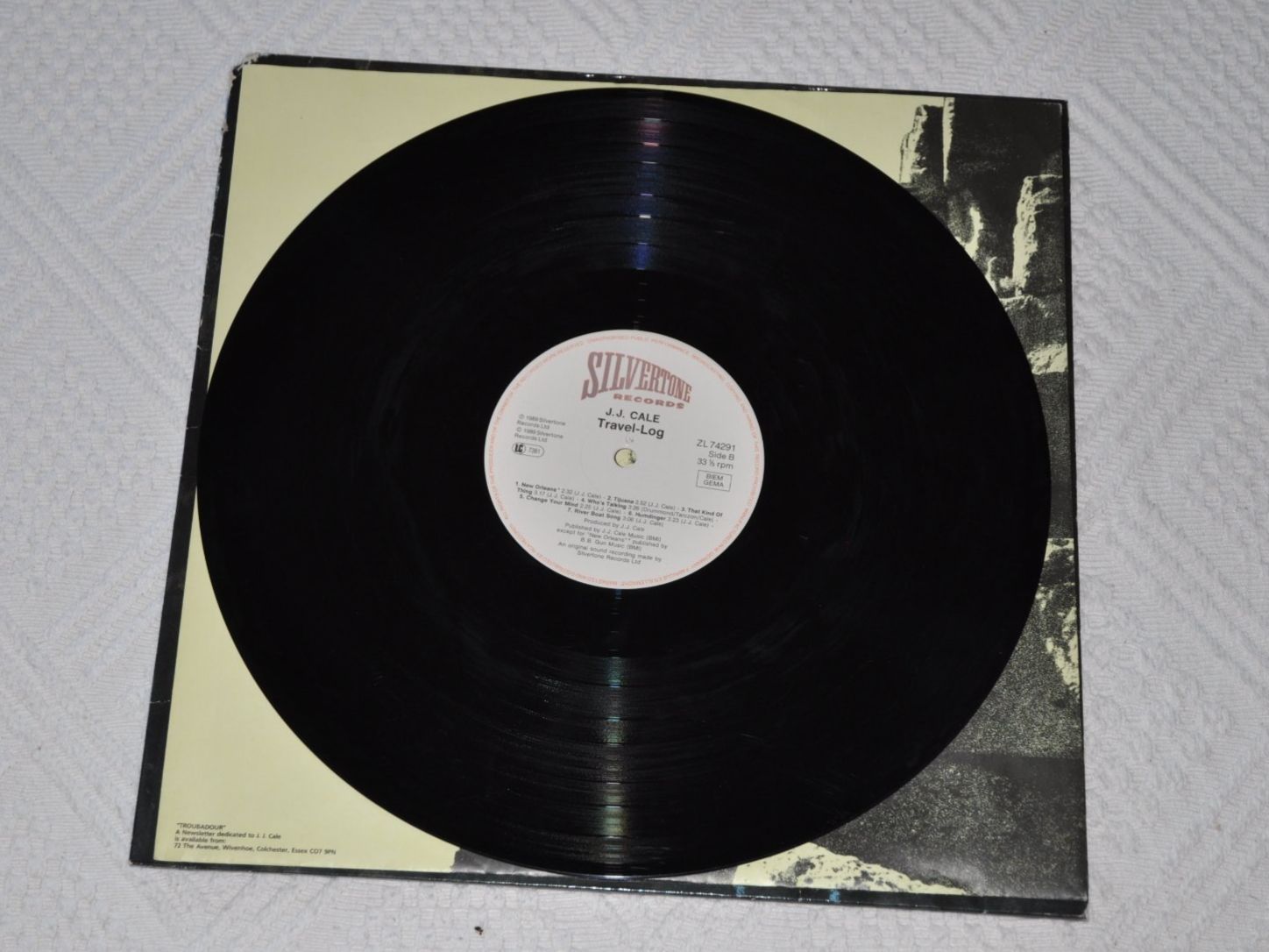 Schallplatten: LP J.J. Cale - Travel-Log – Gebraucht aus Boll von Theodora15 5