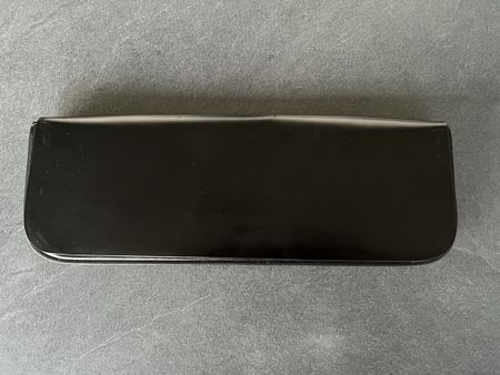 JIL SANDER pochette noire élégante Soirée chic!