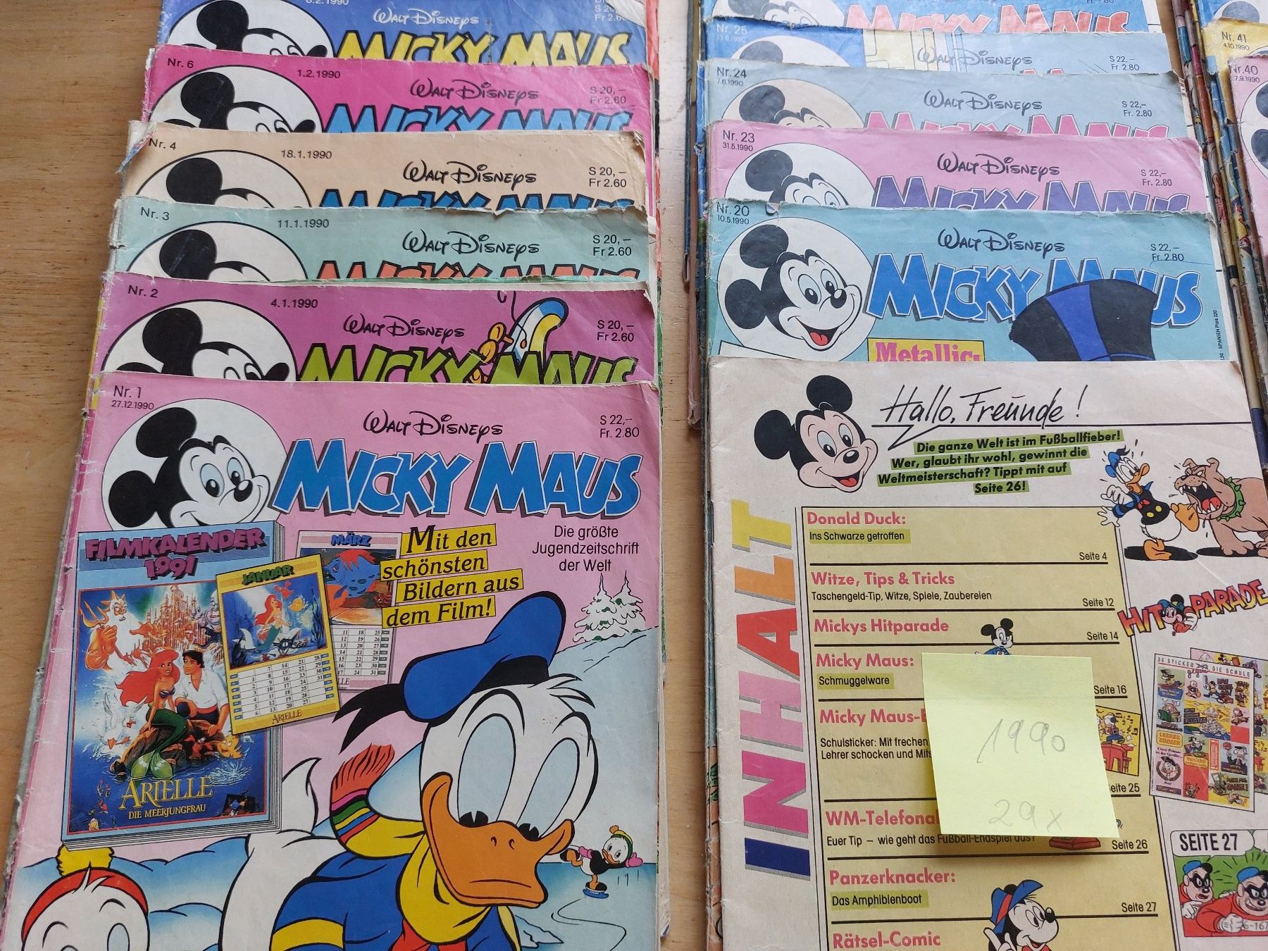 Fumetti: 29 MICKY MOUSE  -  1990 – Usato da Gipf - Oberfrick venduto da Esnoopy 2