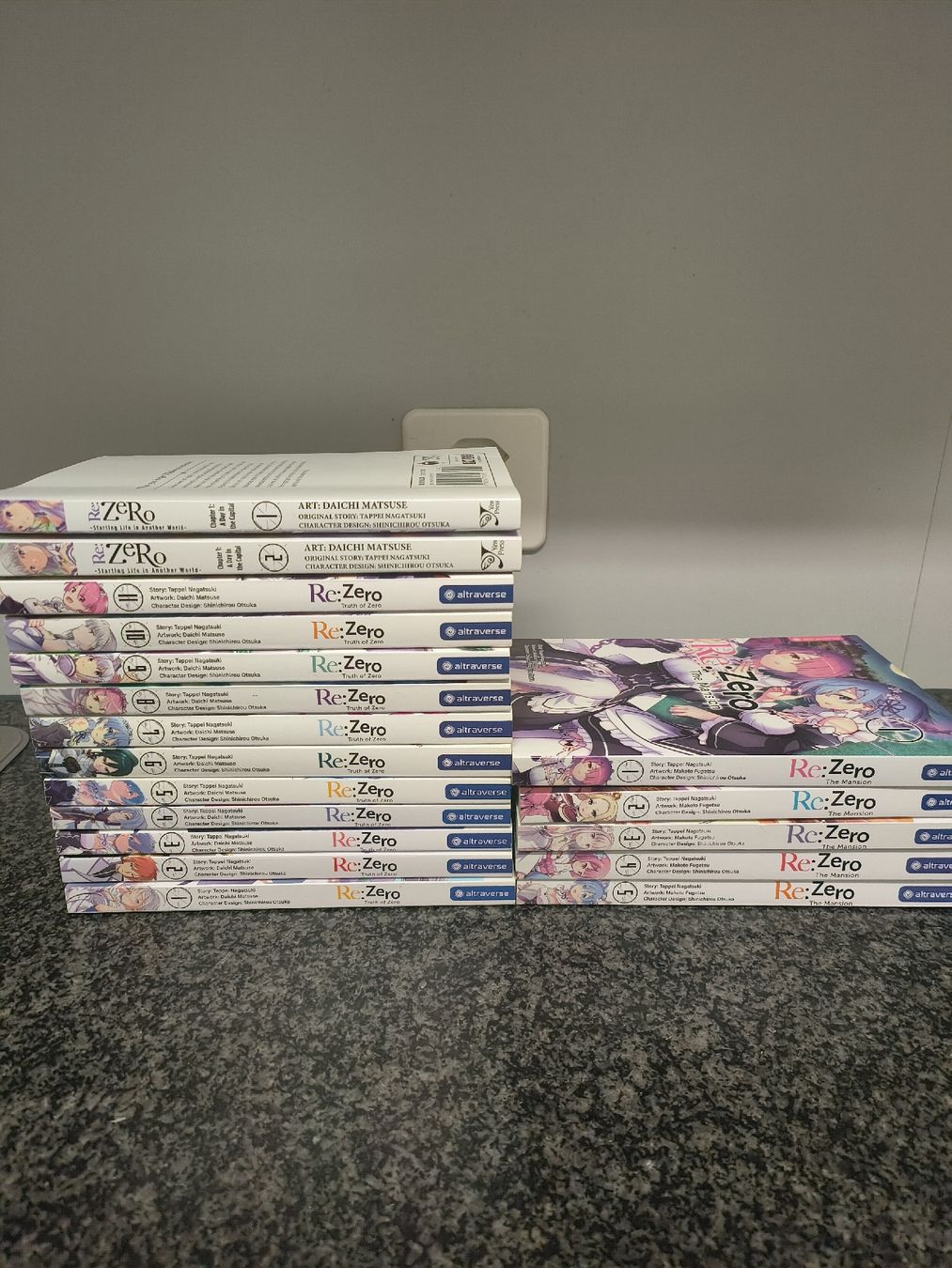 Fumetti: Re:Zero Manga Sammlung, Band 1-17 – Usato da Emmenbrücke venduto da Marco01334