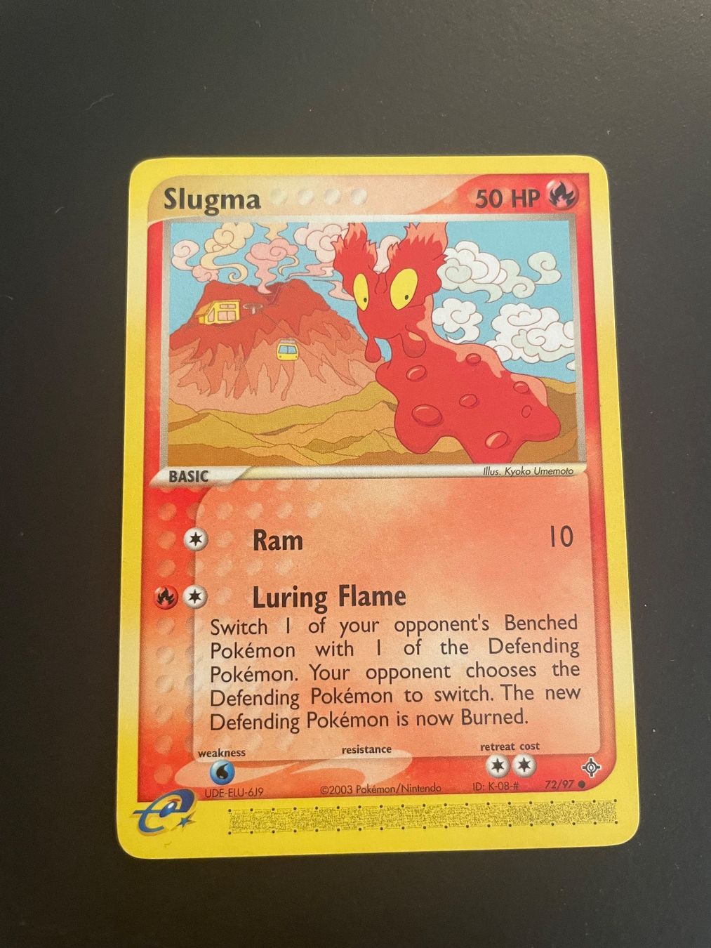 Pokémon Sammelbilder & Trading cards: Slugma 72/97 Ex Dragon – Gebraucht aus Zürich von pokemon_cards