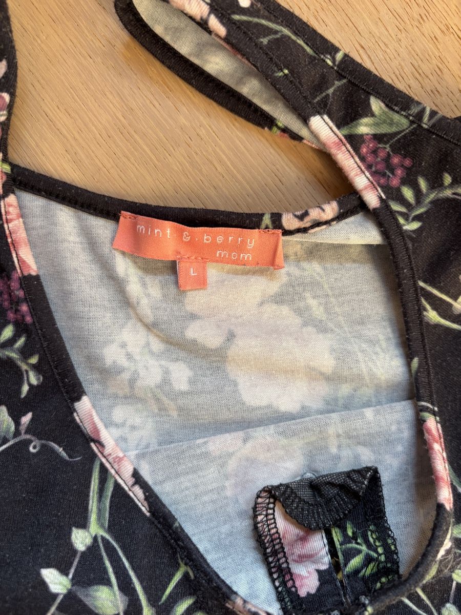 Vestiti: Mint&Berry Umstandskleid Gr.L mit Blumenmuster – Usato da Andelfingen venduto da Niki214 1