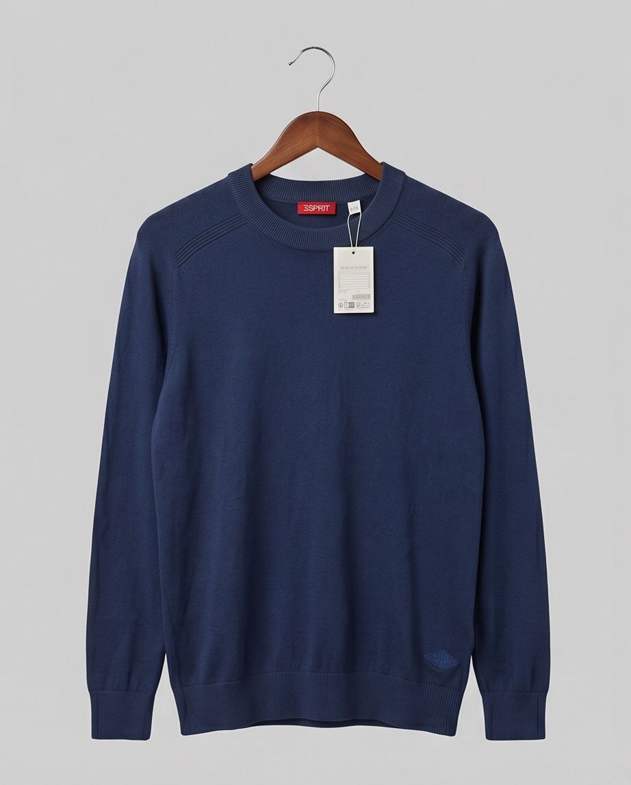 Esprit Pullover & Sweatshirts: Pull Esprit bleu marine homme - neuf - L – Neu und originalverpackt aus Vuisternens-Romont von gol_xp6p 3