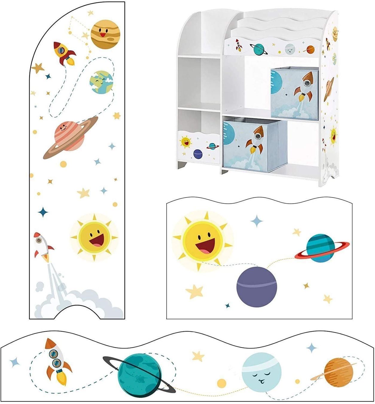 Sonstige Kinderbetten & -möbel: SONGMICS Spielzeug-Organizer mit 2 box – Neu und originalverpackt aus Bottighofen von zaap 4