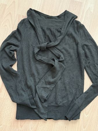 Wolford , feiner dunkelbrauner Pulli, XS,Top Zustand!