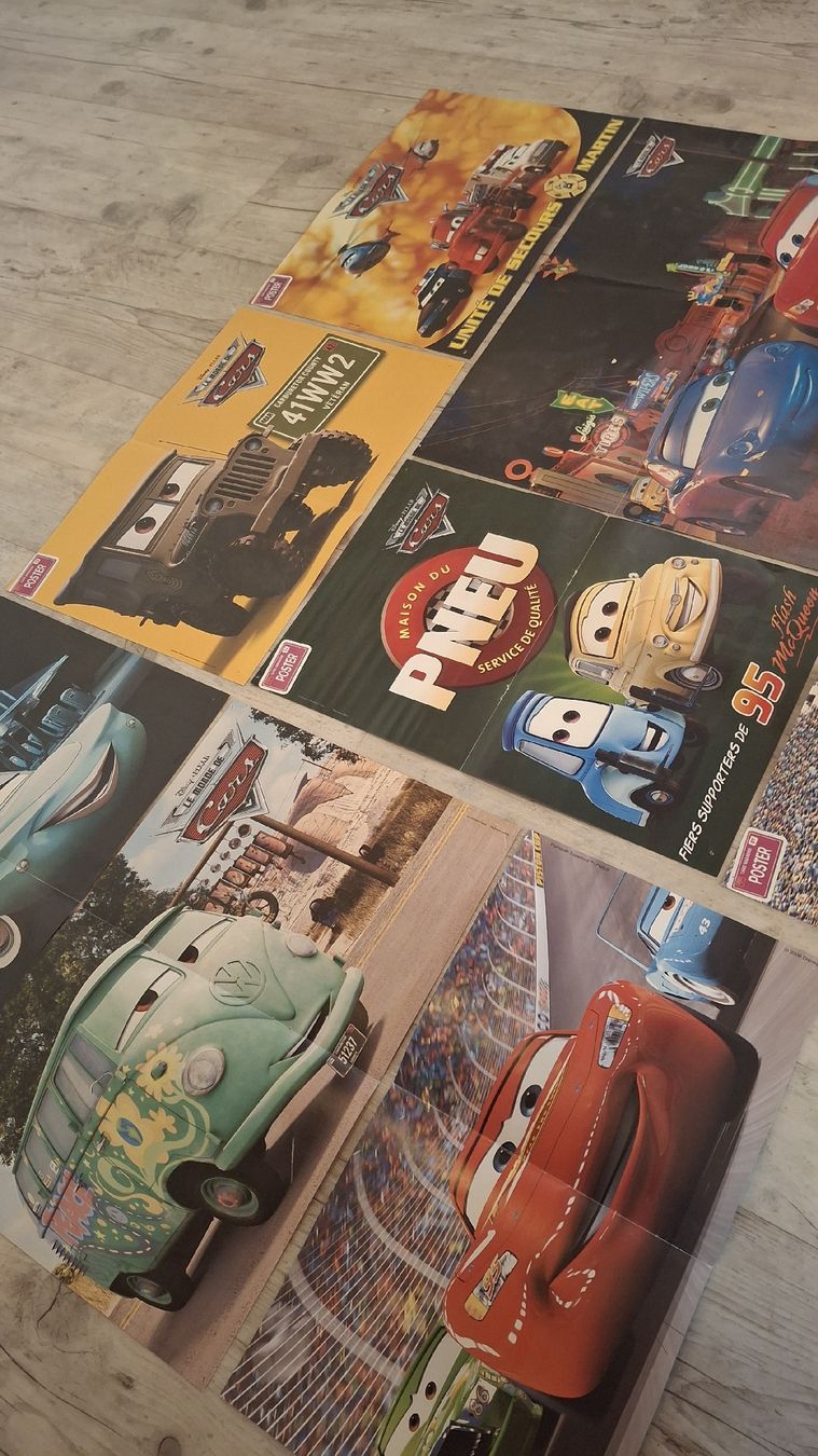 Disney Jouets: Ensemble posters Cars Disney  – D'occasion à Les Brenets par flu_z9bl 2