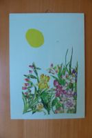 Bild auf Sperrholz - 15 x 21 cm