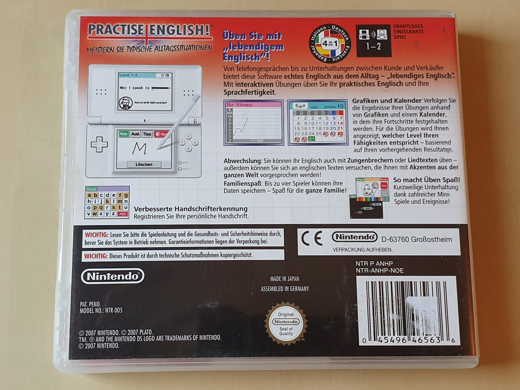Nintendo Spiele: Practise English! – Gebraucht aus Stansstad von collectorsshop 1
