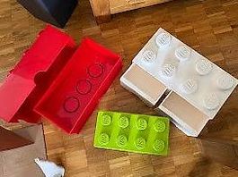 ensemble de 3 boite légo originales