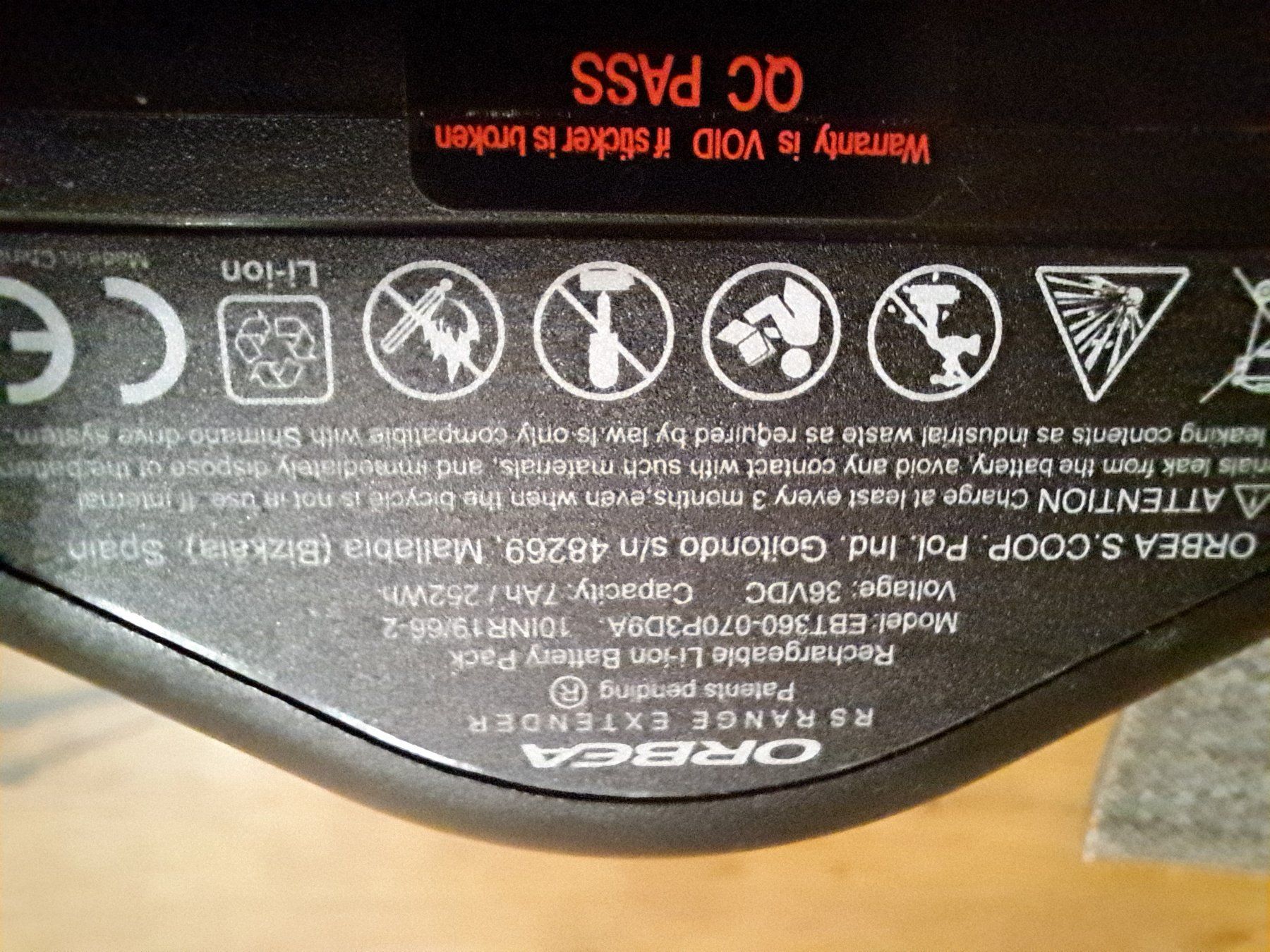 Orbea Batterie: Orbea RISE H Range Extender 252Wh Akku mit Ladegerät – Nuovo (secondo la descrizione) da Pratteln venduto da mab_f2fz 8